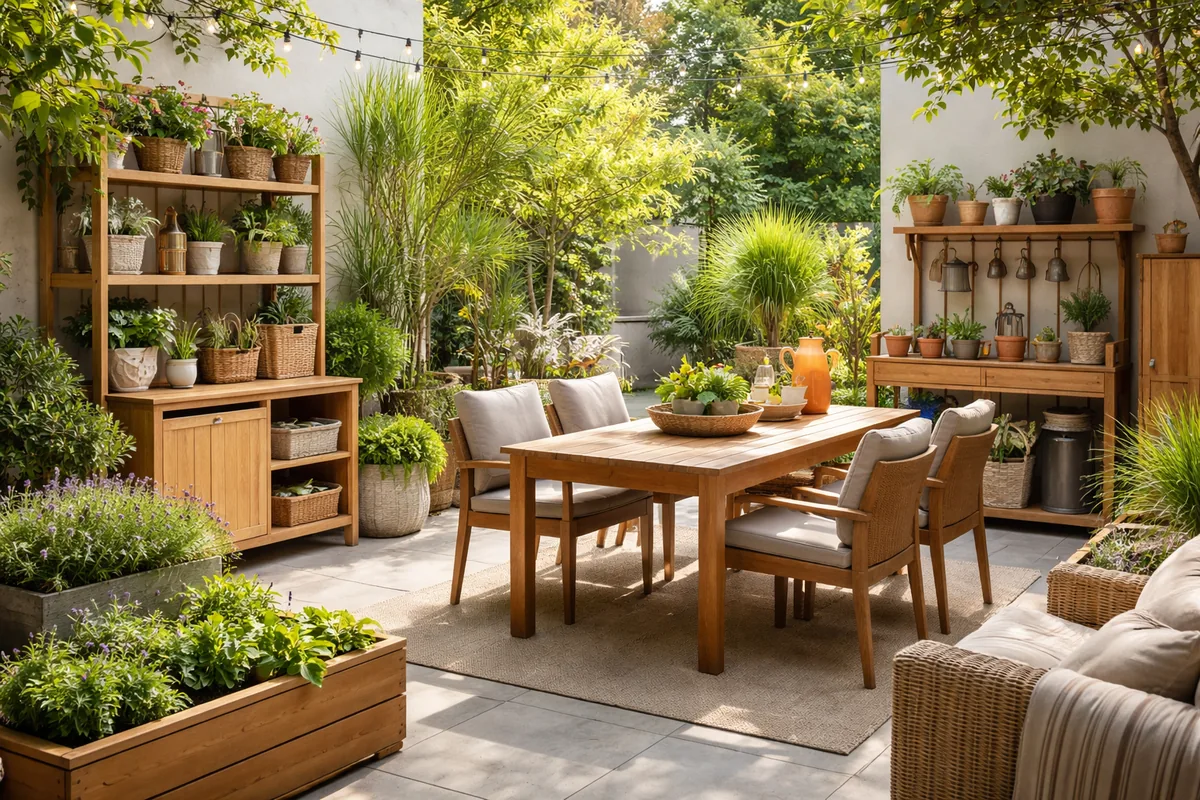 Optimiser votre espace extérieur grâce à une bonne organisation