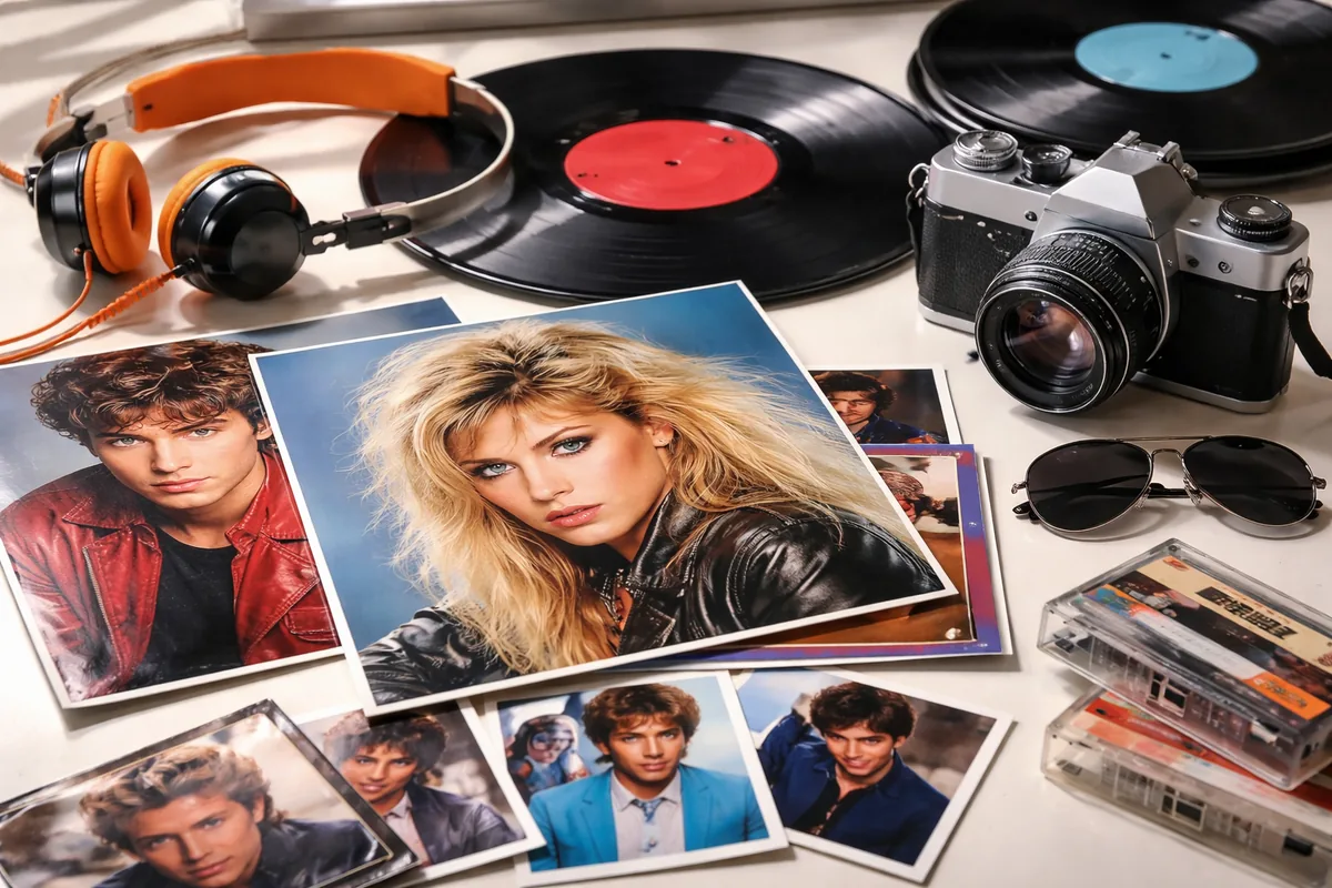 Comment la pop française des années 80 a influencé les portraits d'artistes