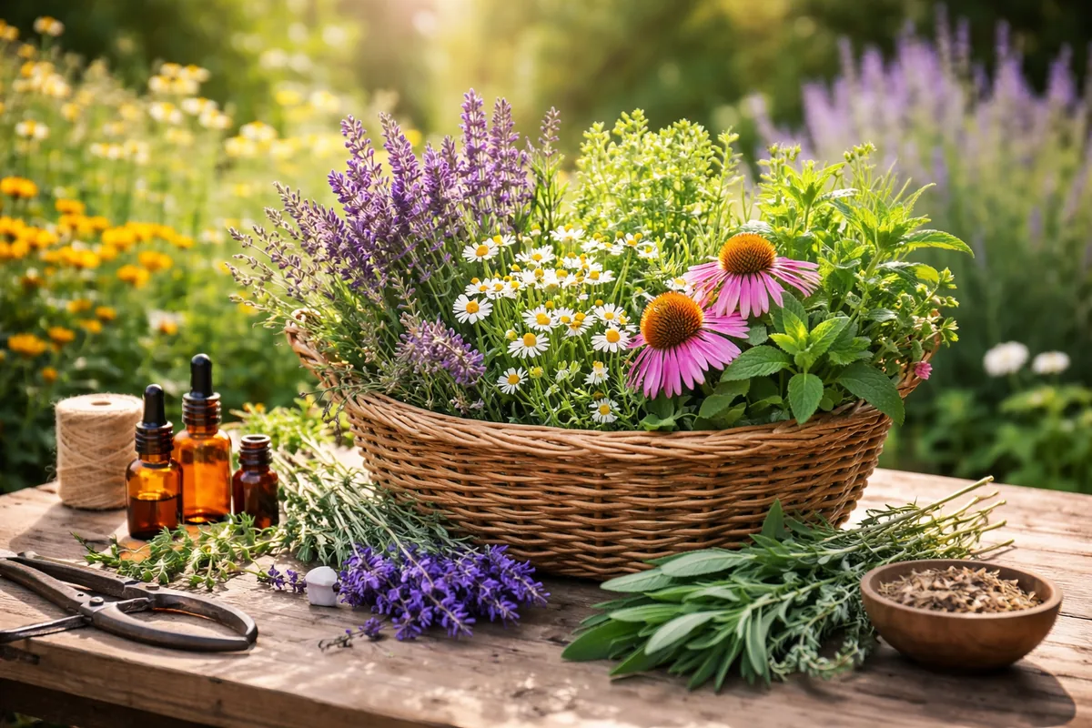 Les bienfaits des plantes médicinales dans votre jardin
