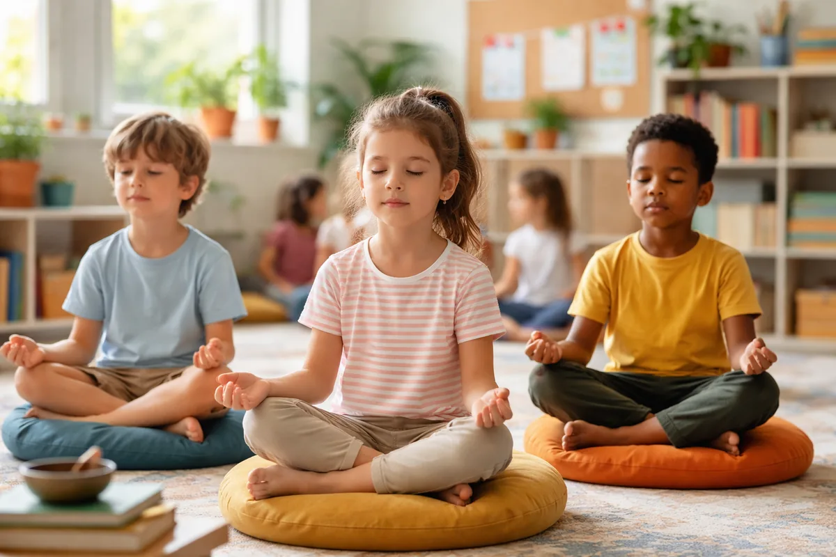 Les pratiques de pleine conscience à l'école pour les enfants