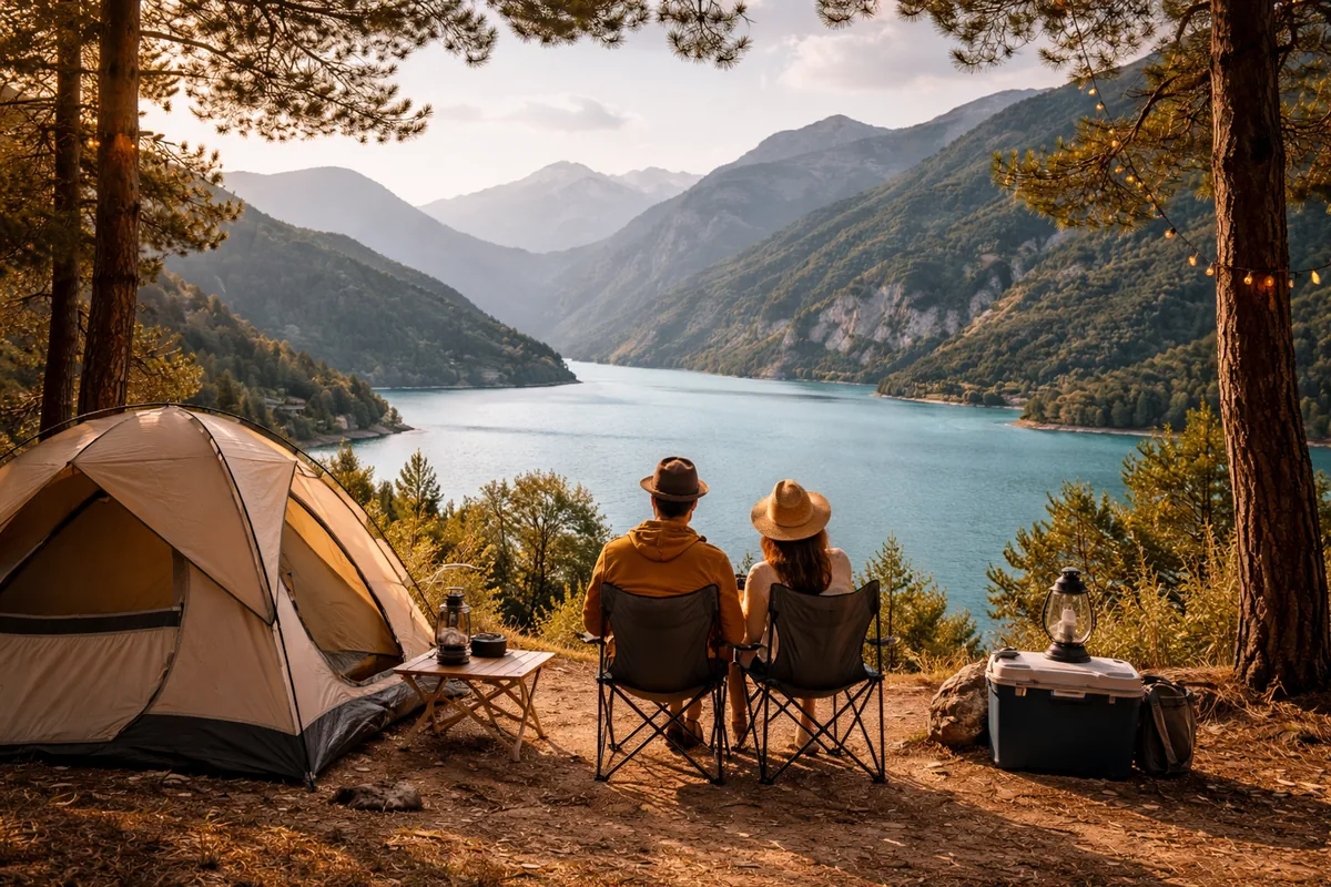 Les destinations idéales pour les amoureux du voyage et du camping en France