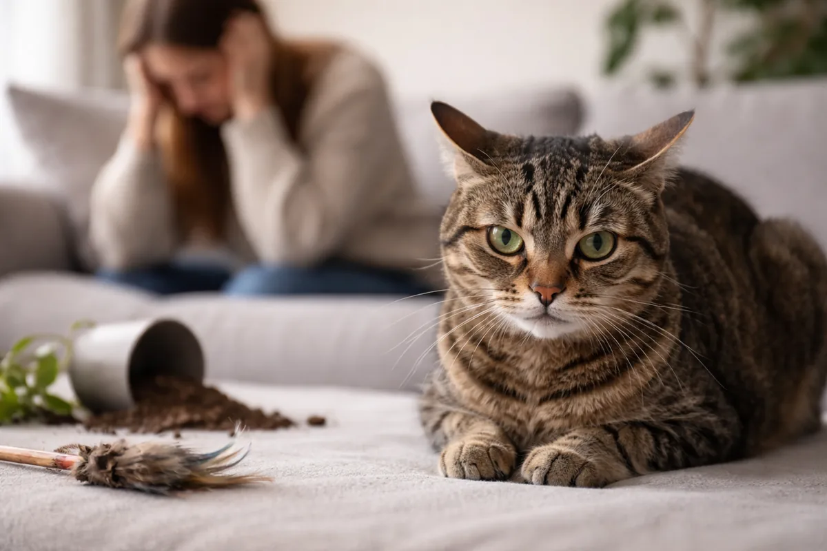 Les effets du stress sur la santé des chats